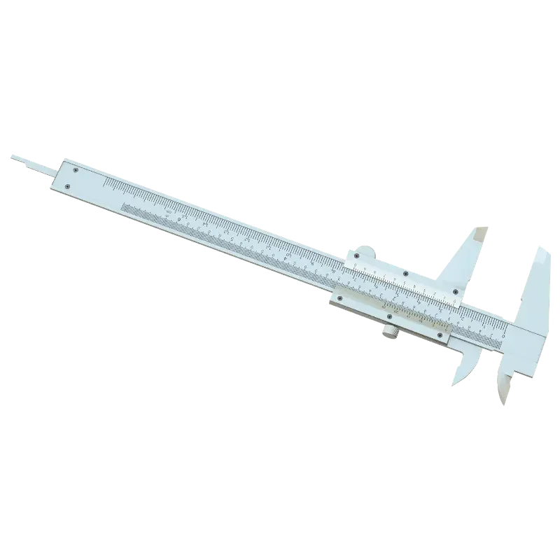 A vernier caliper